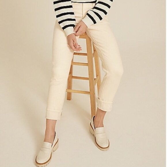 Maurices High Rise Cuffed Hem Straight Ankle Jean - 14 - Picture 4 of 8